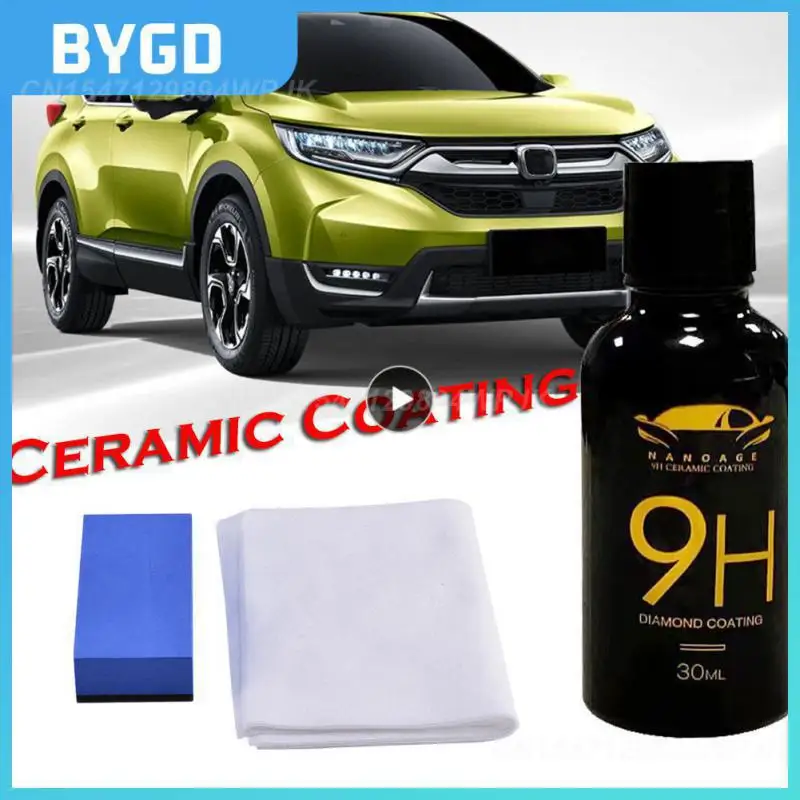 

30ml Ceramic Coating Premium Nano Hydrophobic Car Care Kit Car Refurbishing Tool Car Repair Tool Anti-fouling