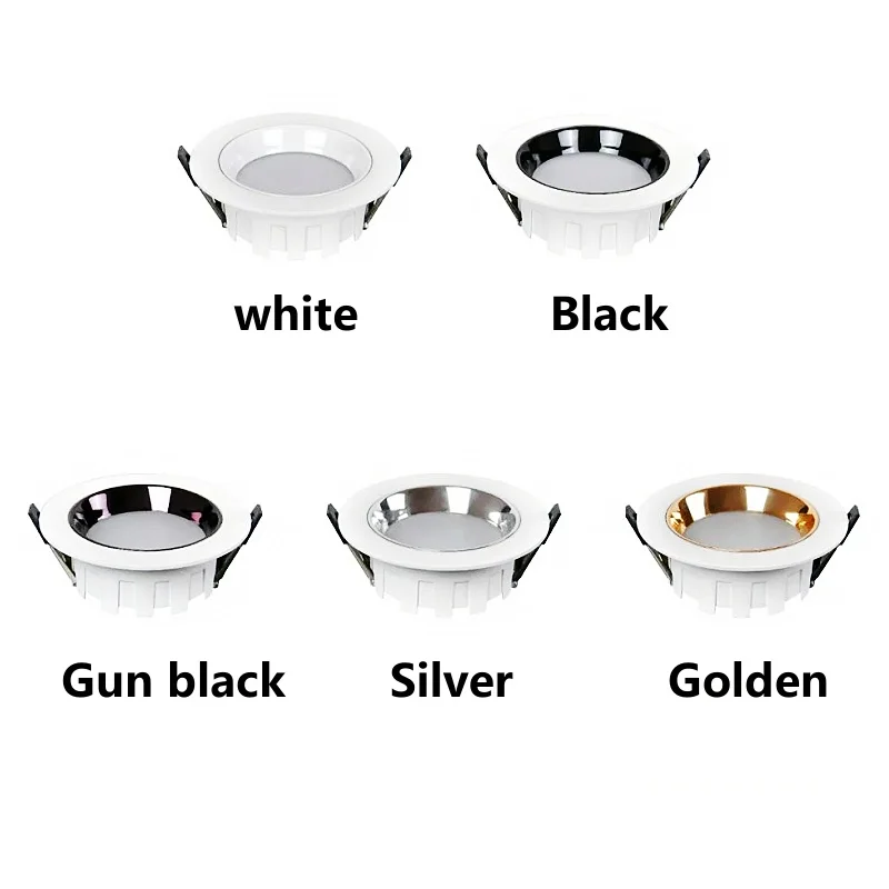 Встроенный потолочный светильник с антибликовым покрытием