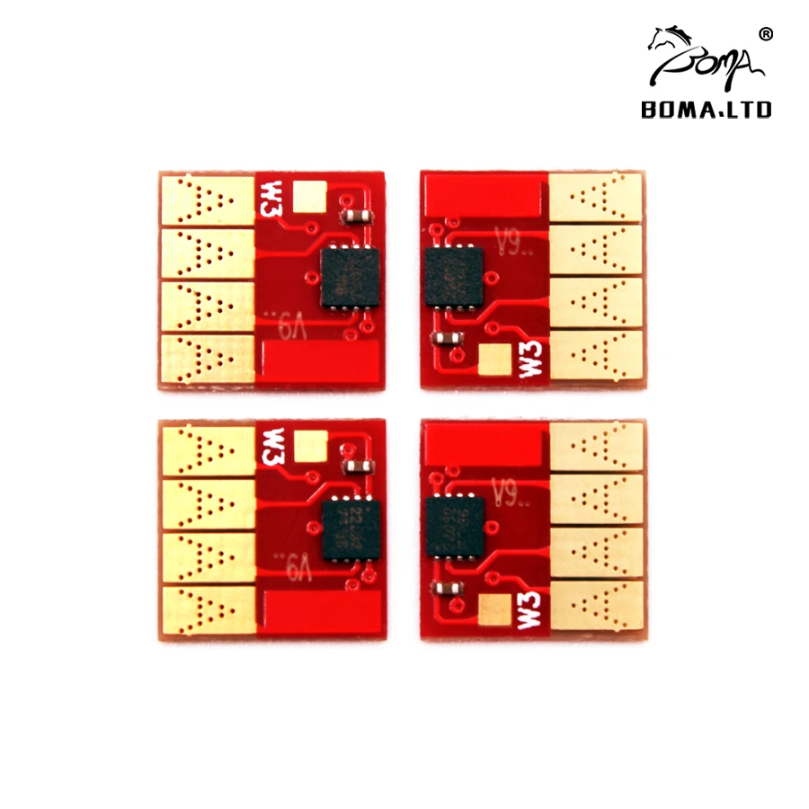 

8 Pieces/Lot 932 933 Auto Reset Chip(Show Ink Level) For HP Officejet Pro 7512 7612 7510 6600/6100/ 7110 7610 Printer