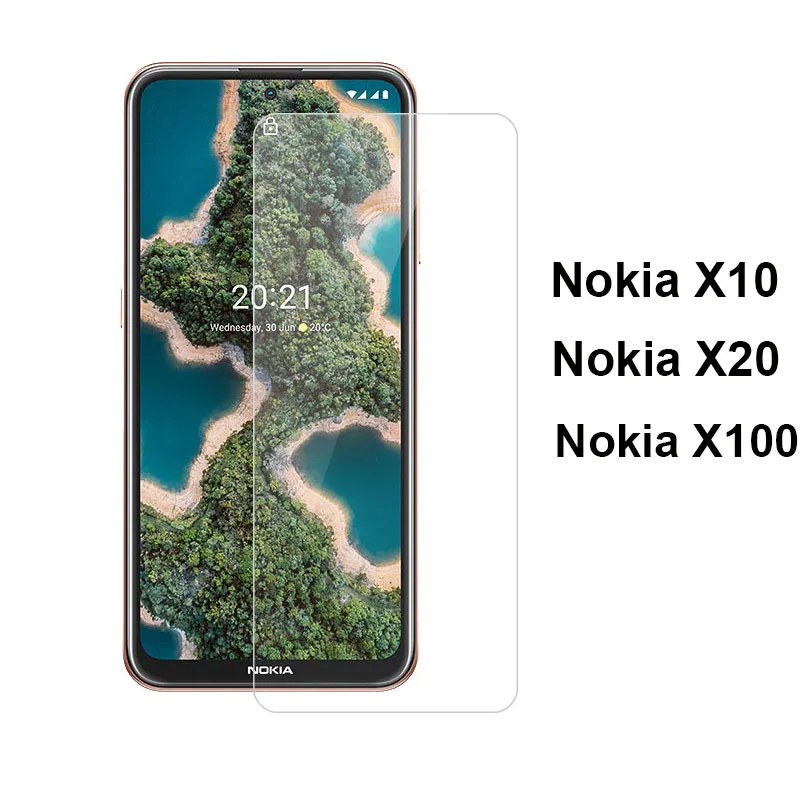 

Для Nokia X10 X20 X100 защита для экрана закаленное стекло 2.5D Защитное стекло для экрана Высокое разрешение защитное стекло