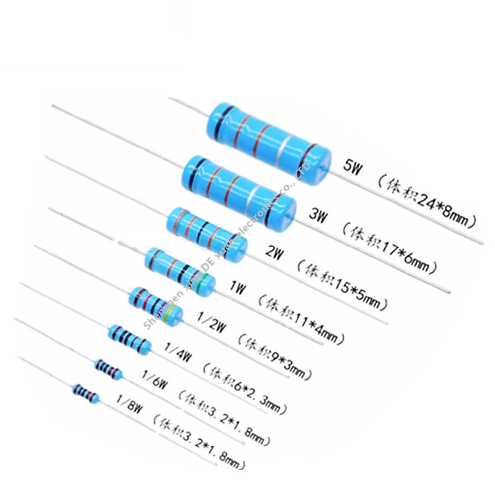 

1/4 Вт металлический пленочный резистор 100 шт. 1R1.2R1.5R1.8R2R2.2R2.4R2.7R 3R 3.3R 3.6R 3.9R 4.3R 4.7R 5.1R 5.6R 6.2R 6.8R 7.5R 8.2R 9.1R Ohm