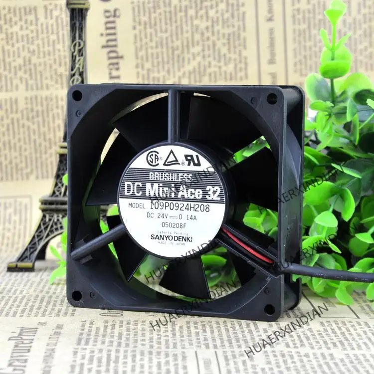 

New 109P0924H208 9CM/ 9025 24V 0.14A Cooling Fan Assembly Kit