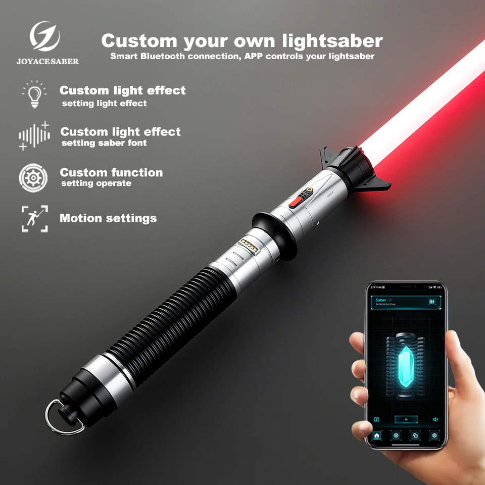 Пиксельный световой меч Baylan Skoll Neopixel женский джедая лазерный металлическая ручка