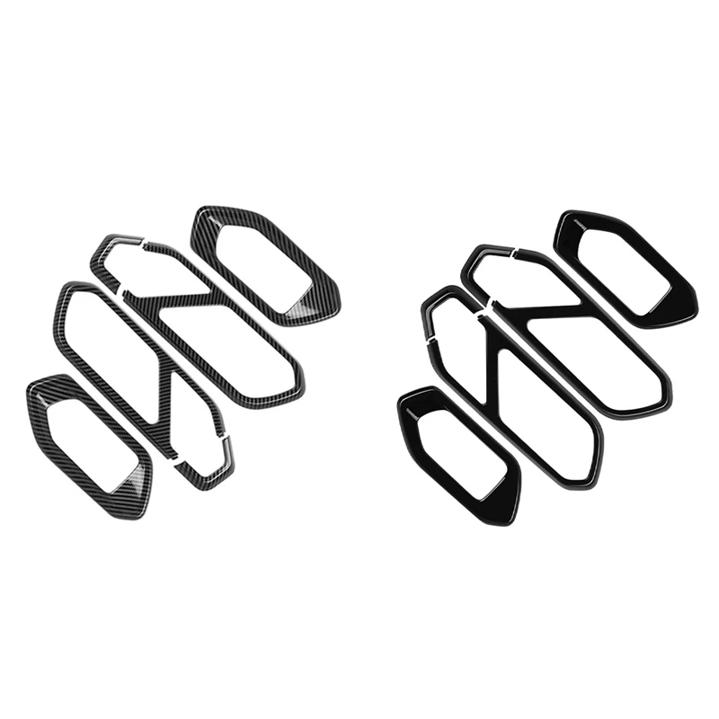 Внутренняя дверная ручка автомобиля чаша панель рамка накладка наклейка для Toyota