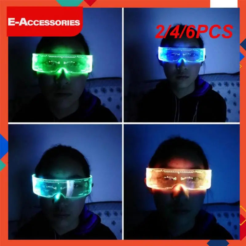 

LED Luminous Glasses Flashing Christmas Parties LED Glasses Light Up Glasses Rave Costume Party Decor DJ Sunglasses Party Deco