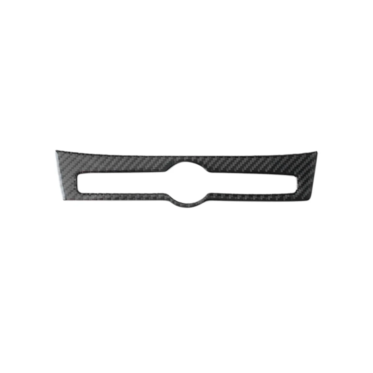 

Carbon Fiber Center Console Volume Adjustment Frame Cover Trim Decoration Sticker for Volvo S90 S90L 2017-2019