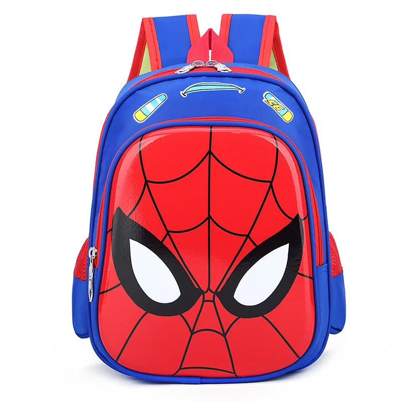 Disney Frozen Kindergarten Bags For Girls Boys Elsa Sofia Spider Man Student Orthopedic Backpack Age 3-8 Kids Gifts Mochilas