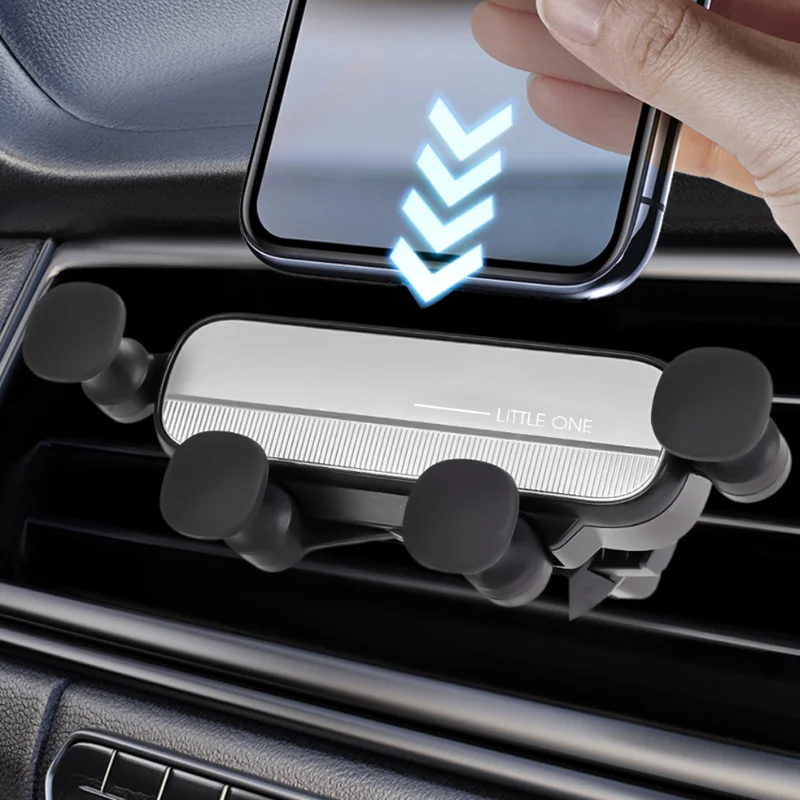 

Universal Gravity Car Holder Air Vent Clip Mount Cell Phone Stand Convenient Car Phone Holder Support for IPhone Xiaomi Samsung