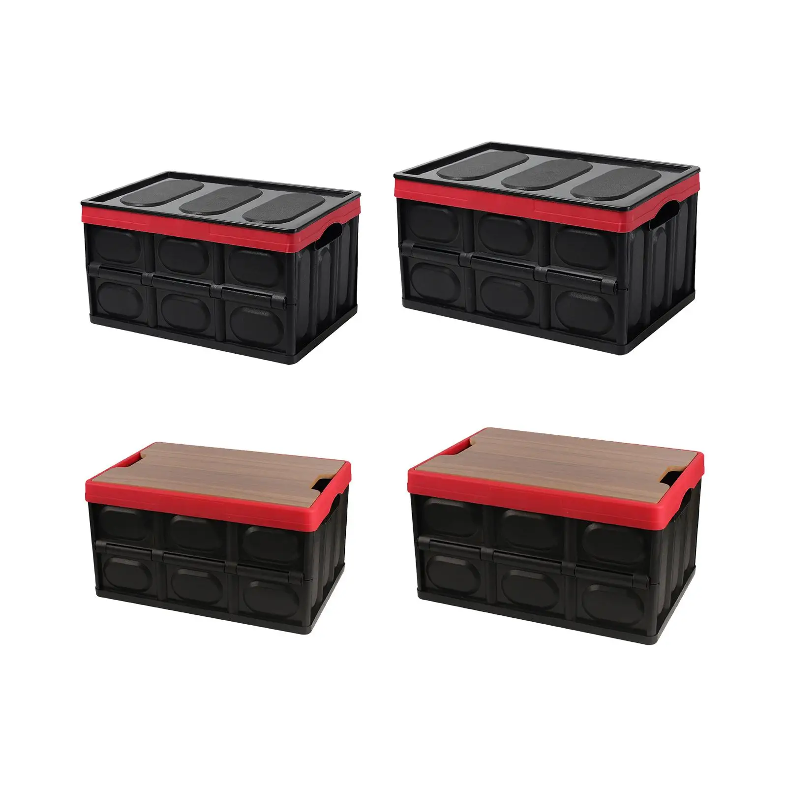 Складная корзина для хранения с крышкой быстрое зарядное устройство ручками