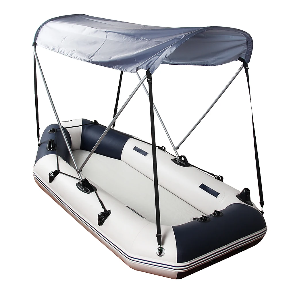 

Boat Sun Shade Canopy Kayak Canoe Sailboat Adjustable Strap Awning Top Cover Water Sports Kayaking Sail Shelter