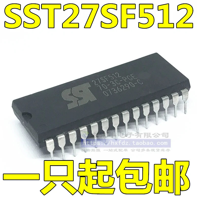 

Бесплатная доставка, SST27SF512 SST27SF512-70-3C-PGE DIP-28 10 шт.