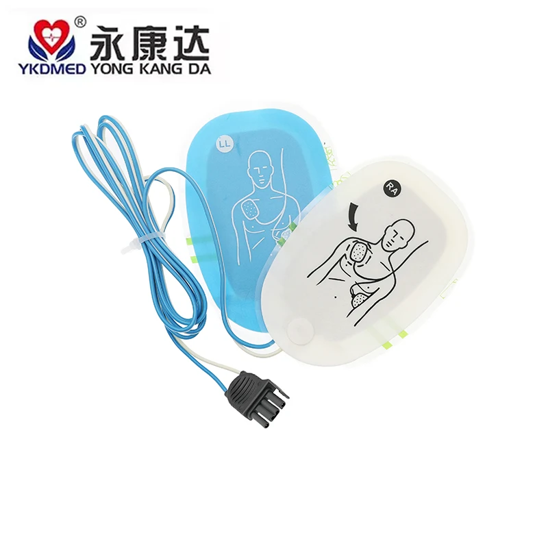 Таблетки с электродами для дефибрилляции для физиоконтроллера LIFEPAK 9,10,12,20,500,1000, для Mindray Beneheart D3,Beneheart D6 для взрослых