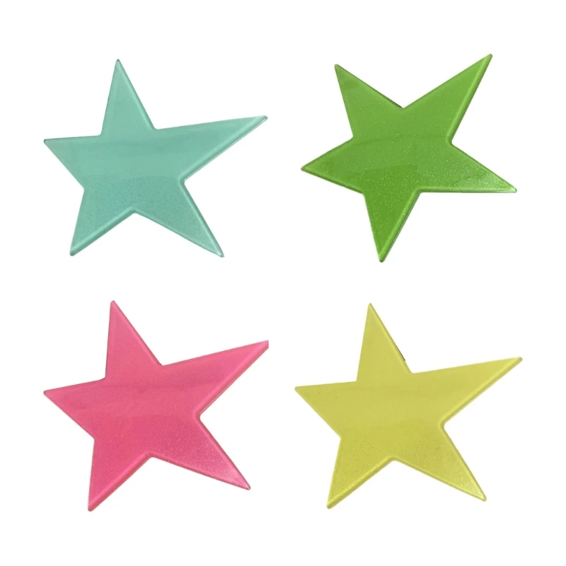 

Lovely Hair Clip Irregular Star Shape Hair Clip Plastic Hair Ornament Non-slip