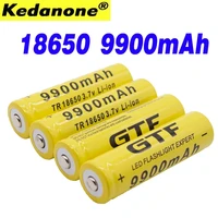 18650 battery 3 7v 9900mah rechargeable lithium ion battery for led flashlight hot new high quality batteries new