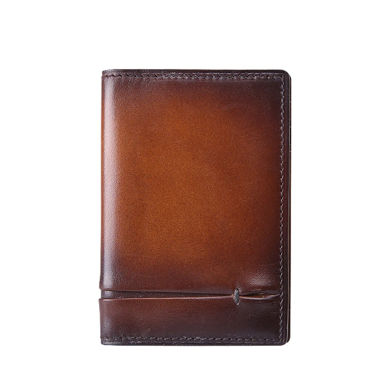 DIMY Handmade Italian Genuine  Men Credit  Fashion  BankWallets Small Epure Scritto Business Holder