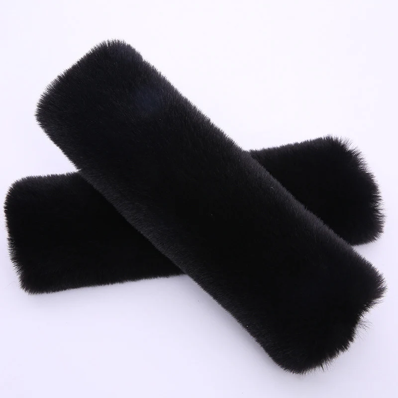 

1 пара автомобильных ремней безопасности, защитная накладка на ремень безопасности для взрослых и детей, плюшевые пушистые чехлы на ремни безопасности, автомобильные аксессуары