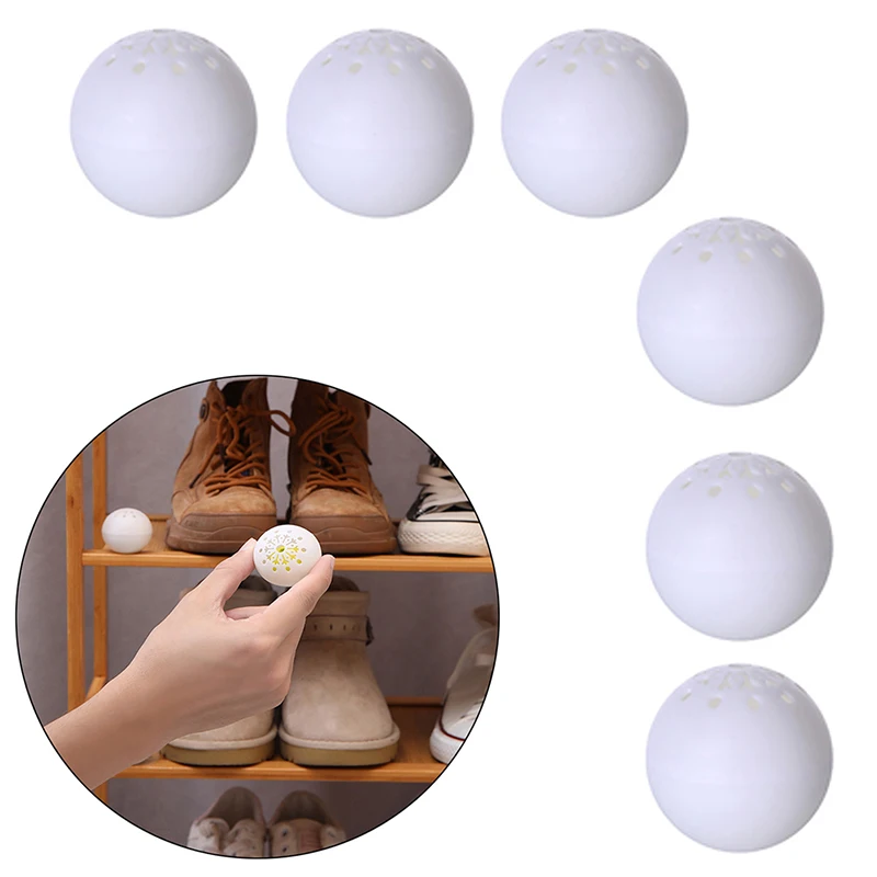 

6 шт., дезодорирующие шарики для обуви
