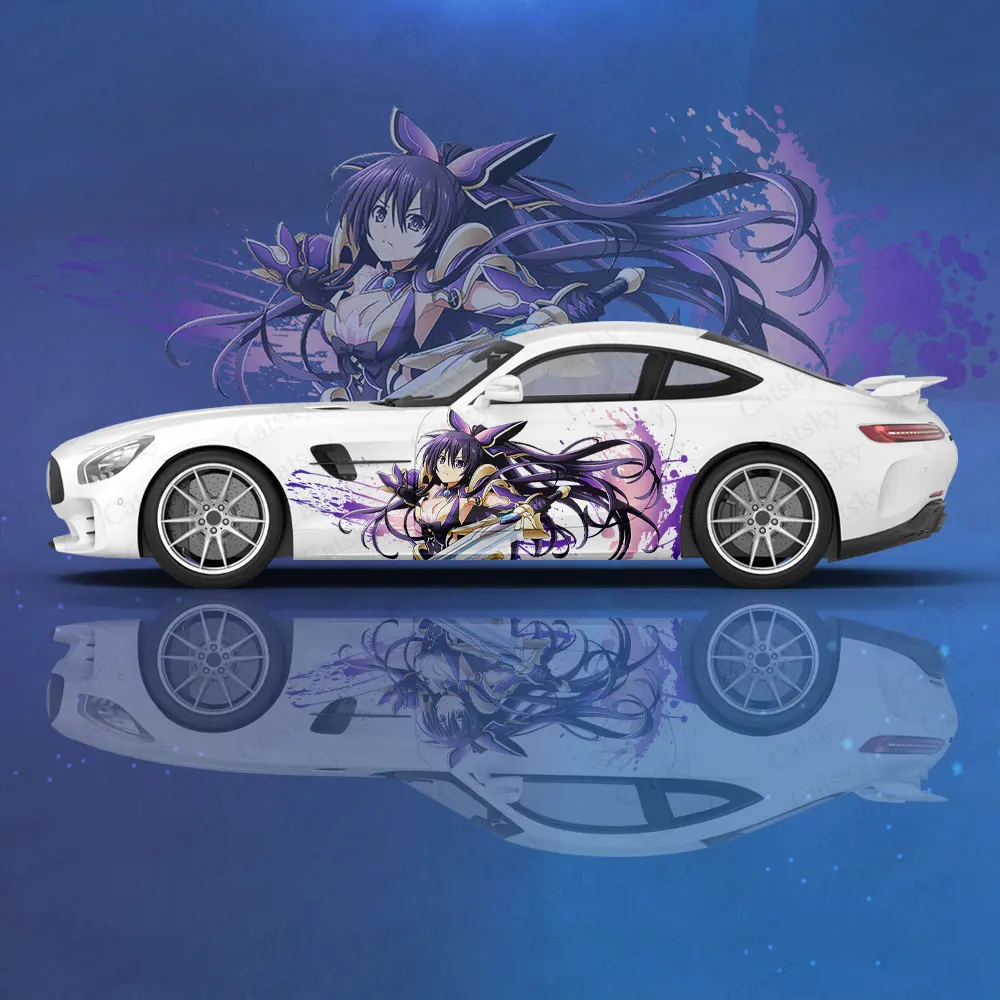 

Tohka Yatogami аниме наклейки Авто роспись Упаковка наклейки GM наклейки подходят для большинства Авто наклейки сделай сам Авто пользовательская Дата живые автомобильные наклейки