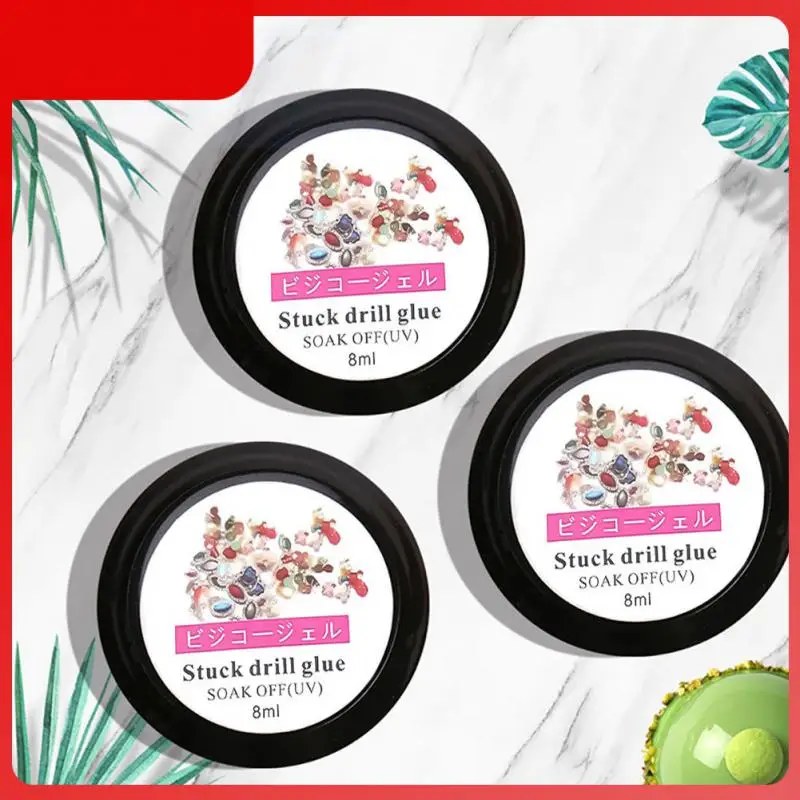 

Искусство ногтей, яркий клей, супер липкий клей, фотоклей, сделай сам, дизайн ногтей, Кристальные драгоценные камни, украшение, твердый гель