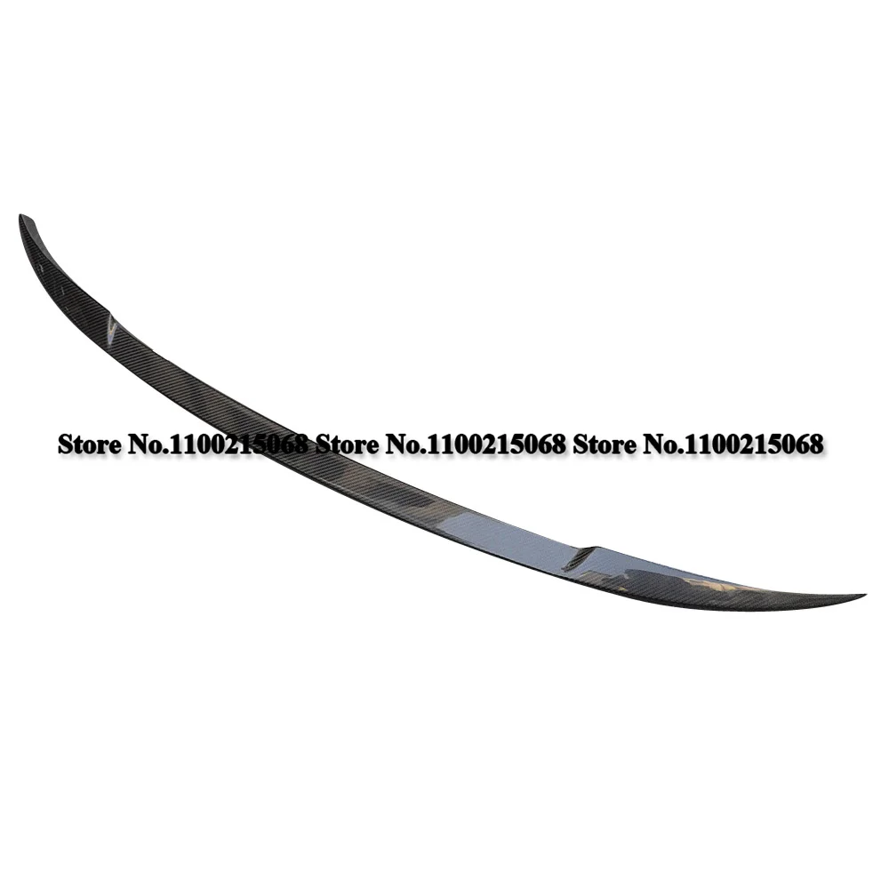 Для BMW G01 X3 X3M 2019UP углеродное волокно задний багажник средние крылья спойлер