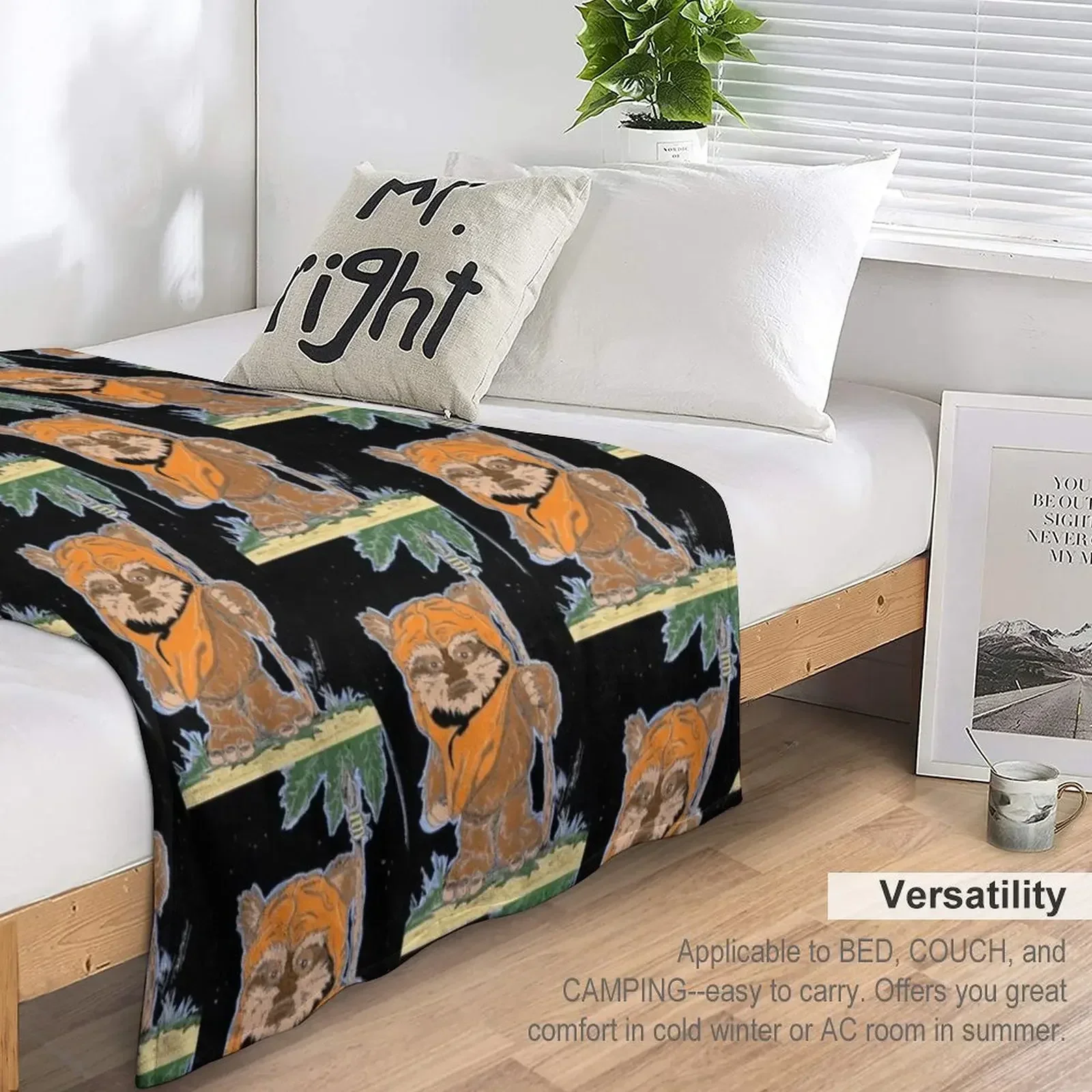 Одеяло EWOK Декоративные кровати Мягкие одеяла