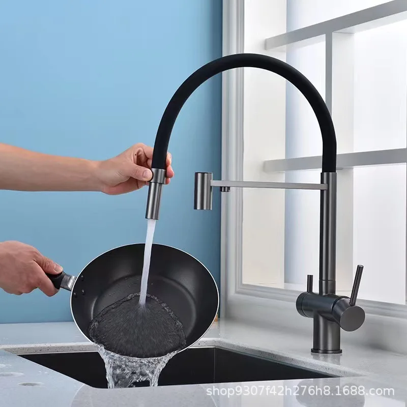 Deao двойная ручка фильтр для ванной комнаты питьевая вода кухонный кран