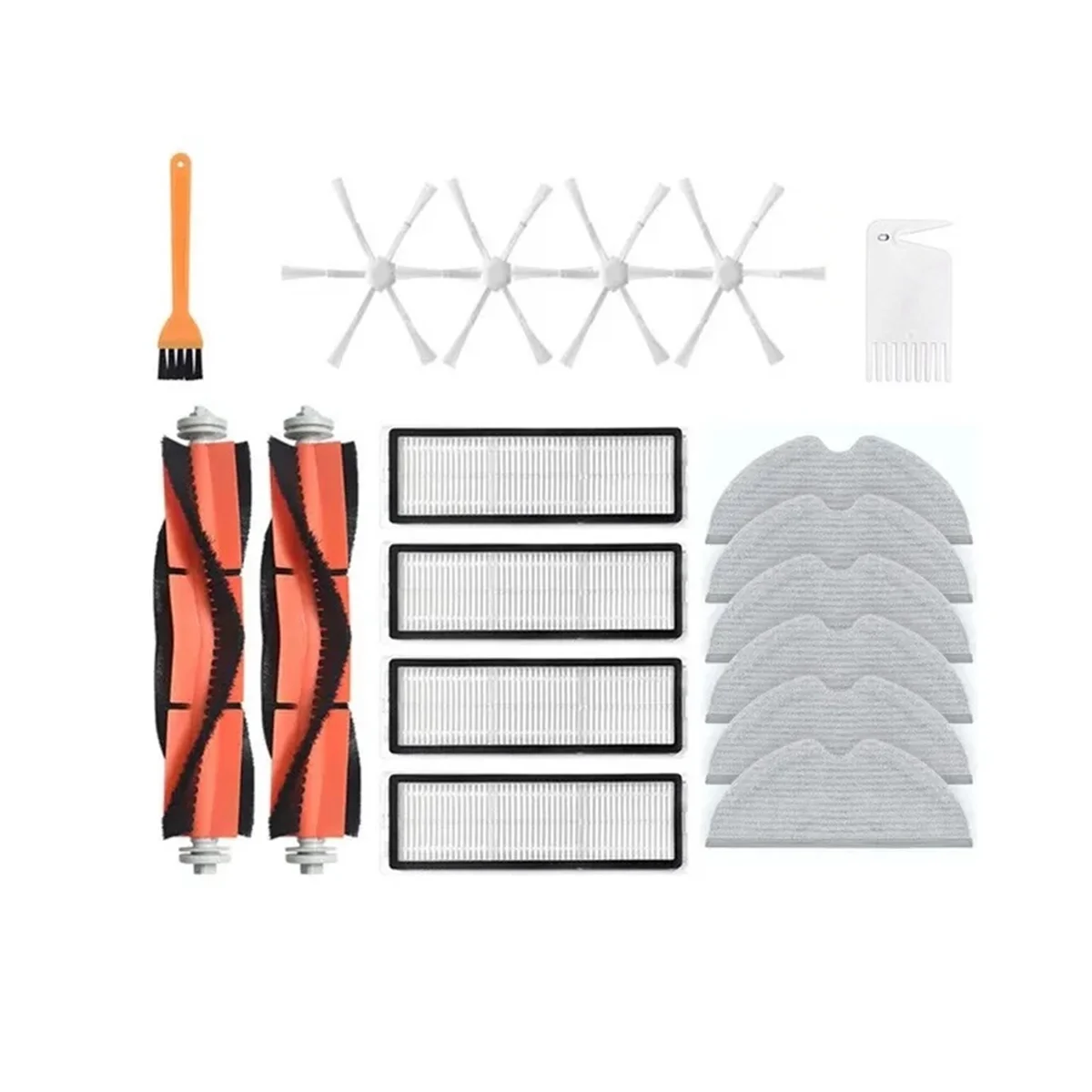 Основная боковая щетка фильтр Швабра для Mi Robot Vacuum Mop 2C STYTJ03ZHM аксессуары