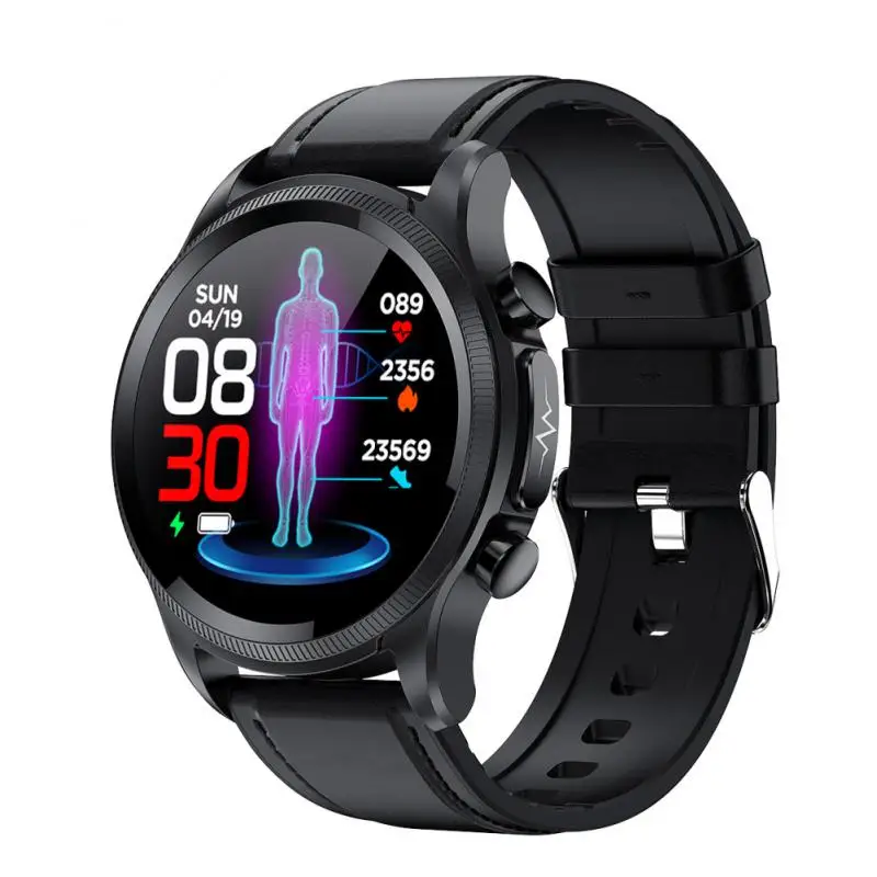 

Body Temperature Smart Watch Sleep Monitoring Ecg Ppg Blood Glucose Ip68 Waterproof For Android Ios Fitness Tracker Smartwatch