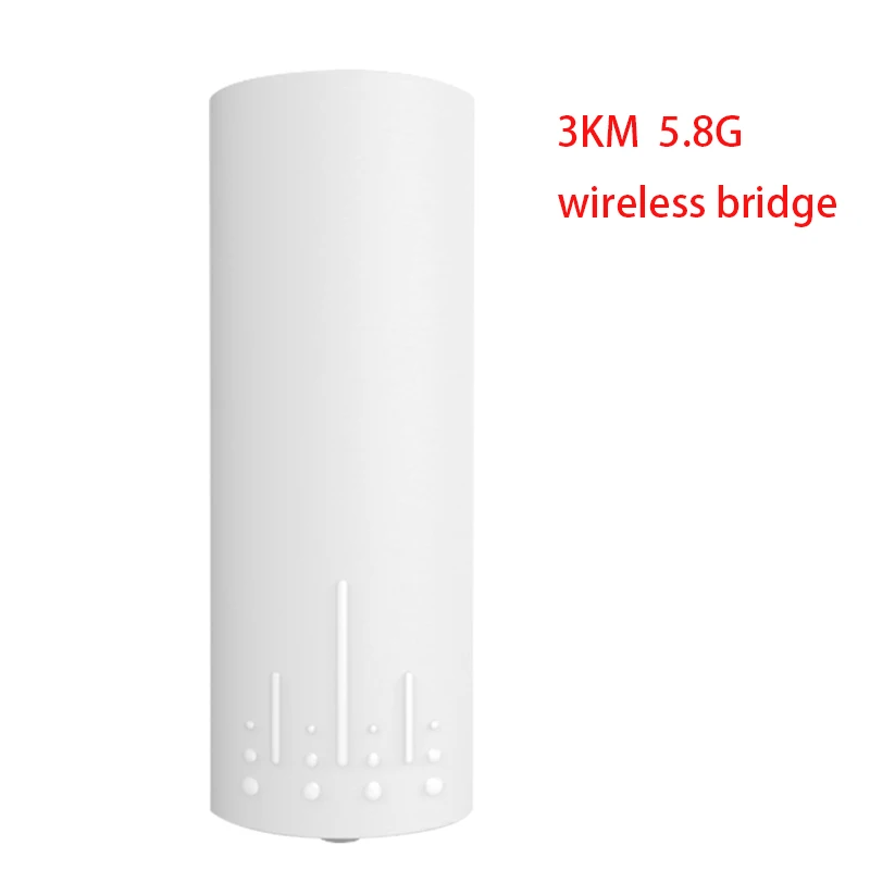 HUASIFEI 3KM 300Mbps WIFI Signal Amplifier High Power 5.8GHz Wireless Outdoor CPE AP Access Point Wi-Fi Bridge With POE Adapter