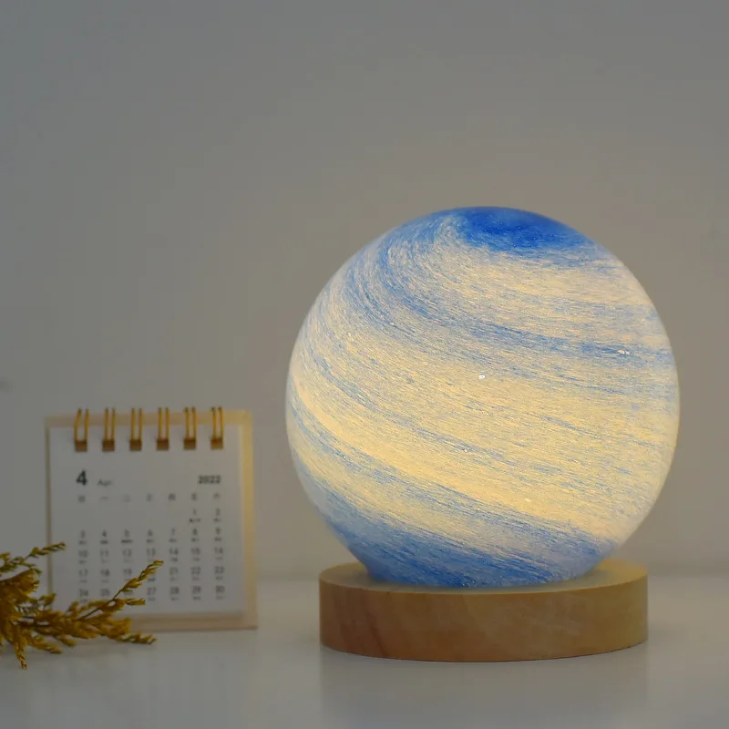 Led Usb Moon Star Night Light Usb Rechargeable Moon Lamp Planet Decoration Bedroom Gift Nordic Battery Powered  Eeyore Switch
