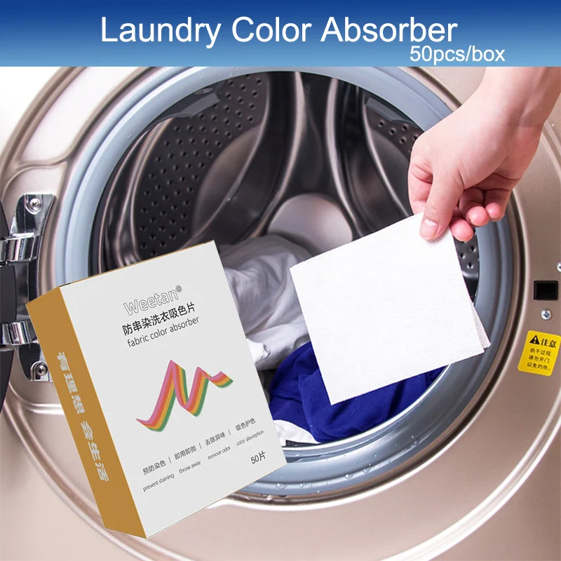 

Laundry Color Absorber Mixed Dyeing Proof Color Laundry Sheet Laundry Products Deep Cleaning Tablet Washing Machine