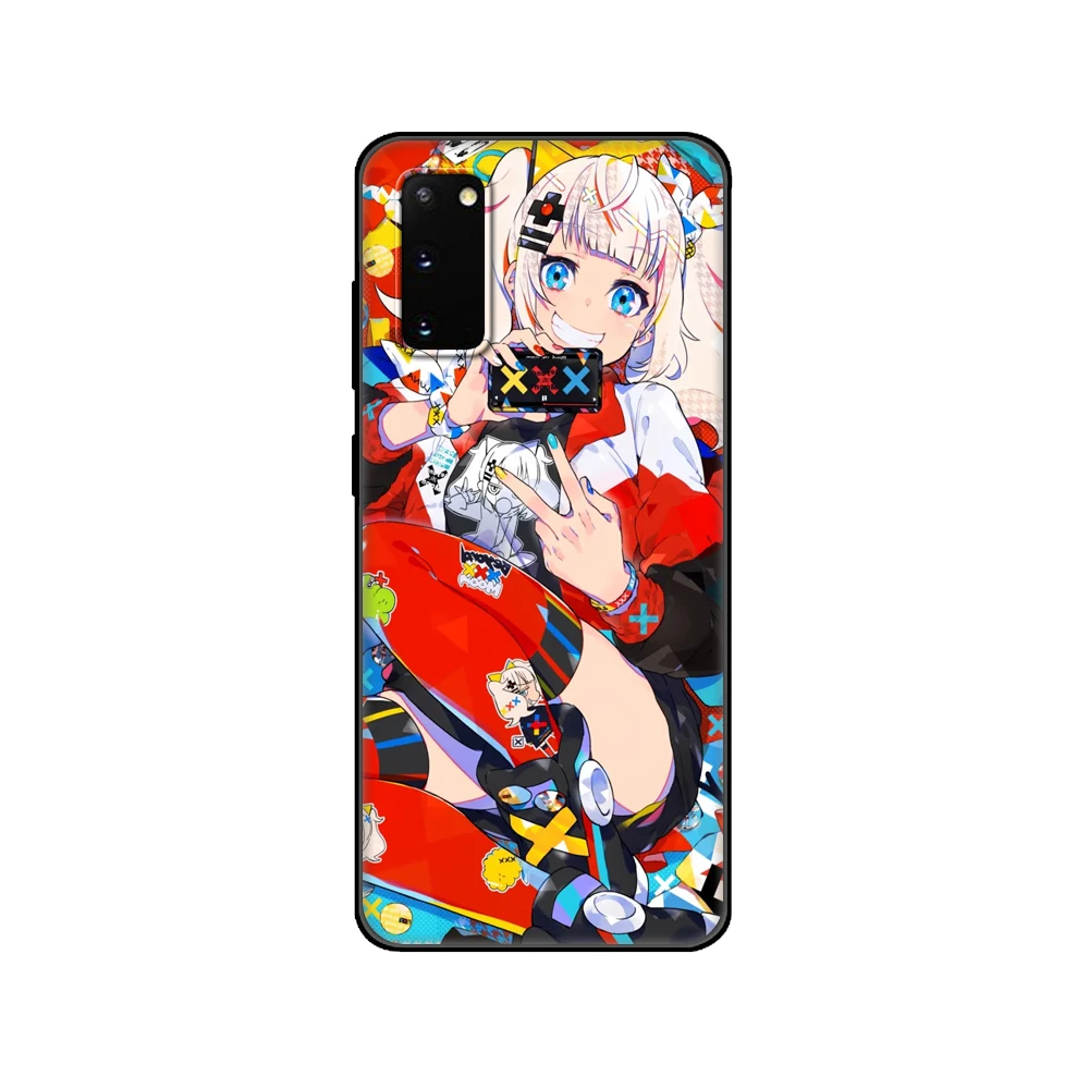 Черный чехол из ТПУ для Samsung galaxy S20 /S20 PLUS/S20 ultra/S20 + /S20FE задняя крышка аниме вайфу Sugoi
