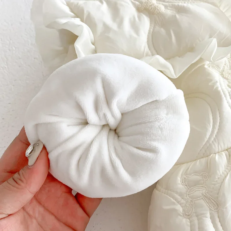 Зимняя куртка на меховой подкладке для девочек от 0 до 4 лет детская одежда