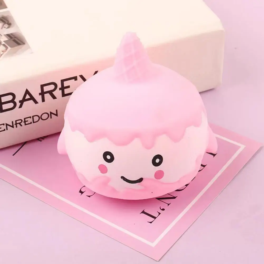 

Eco-friendly Cartoon Cake Doll Decompression Toy Squeeze Fidget Toy Cute Relieve Boredom