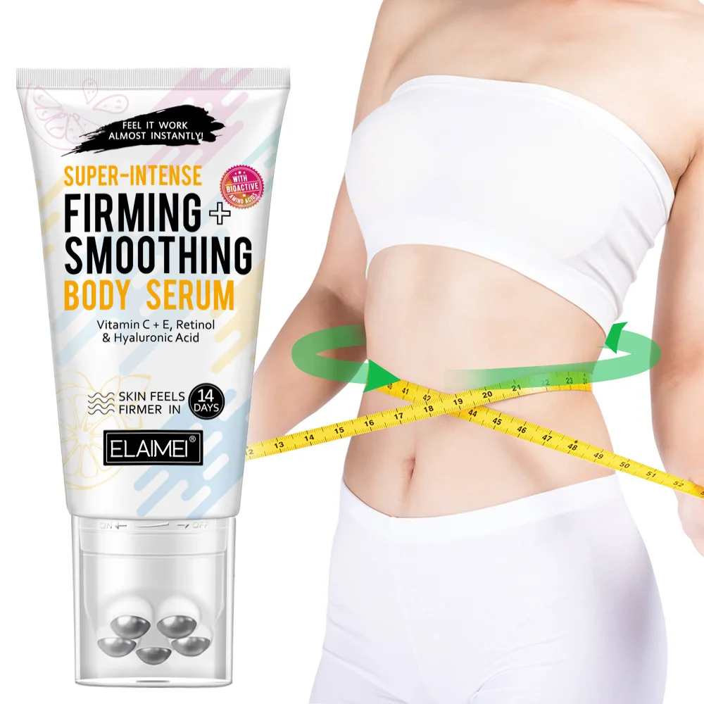 

ELAIMEI 120ml 3D Roller Slim Cream Whole Body Weight Loss Skin Fat Fever Sweating Cream Free Shipping