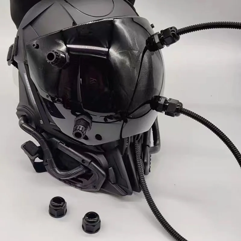 Маска Cyberpunk функциональная креативная маска ручной работы в стиле спецназа