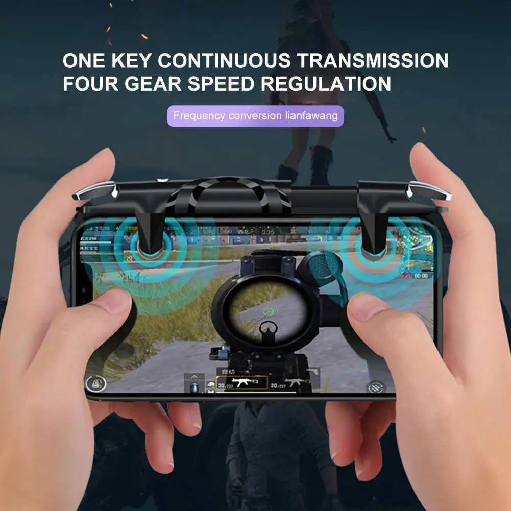 

Black Exciting Phone Rechargeable Game Controller ABS Gamepad Controller Easy to Use for Mobile Phones