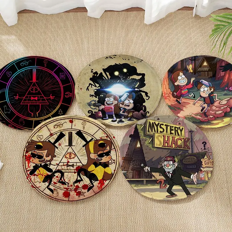 

Мягкая удобная подушка для спины стула Disney Gravity Falls, 50x50 см