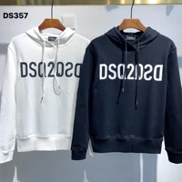 dsquared2 mens and womens same style d2 fashion dsq2 printed long sleeved simple dsq2 round neck hooded sweater m xxxl ds357