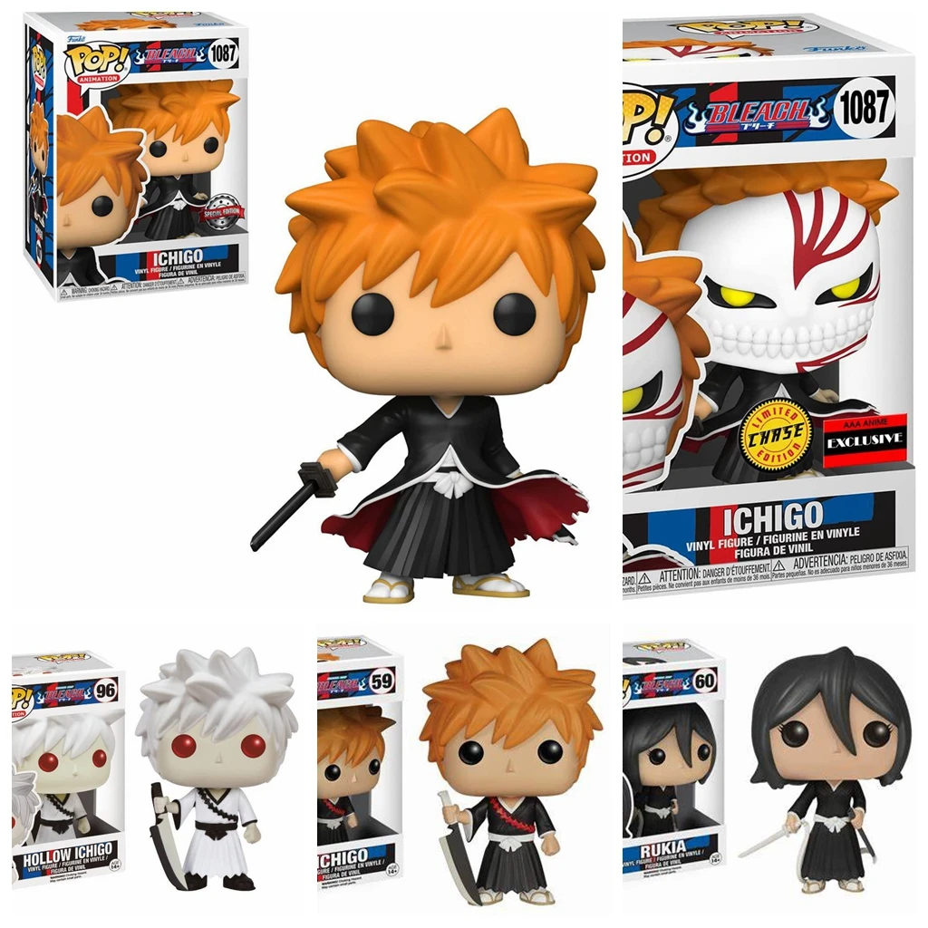 Funko POP анимация отбеливатель полый ICHIGO 96 #59 # 1087 ограниченный выпуск рукава 60