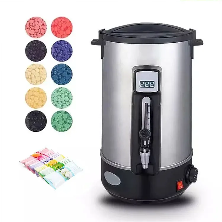 

Stainless Steel Soybean Wax Melting Barrel Controllable Temperature Candle Wax Melting Machine