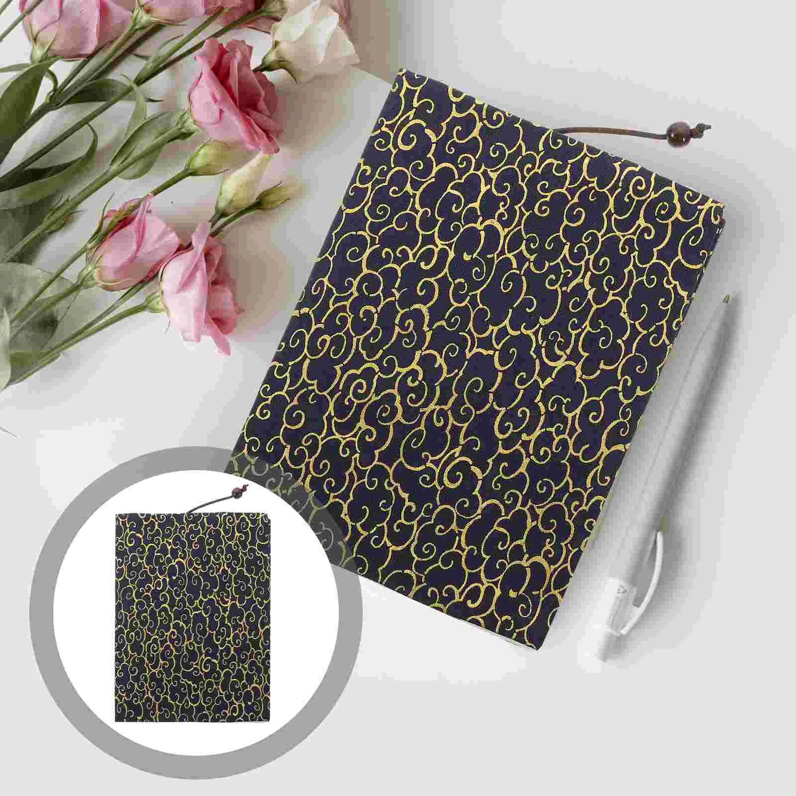 

Book Cover Protective Hand Decor Sleeves Decorative Exquisite Protector Notebook Adjustable Case