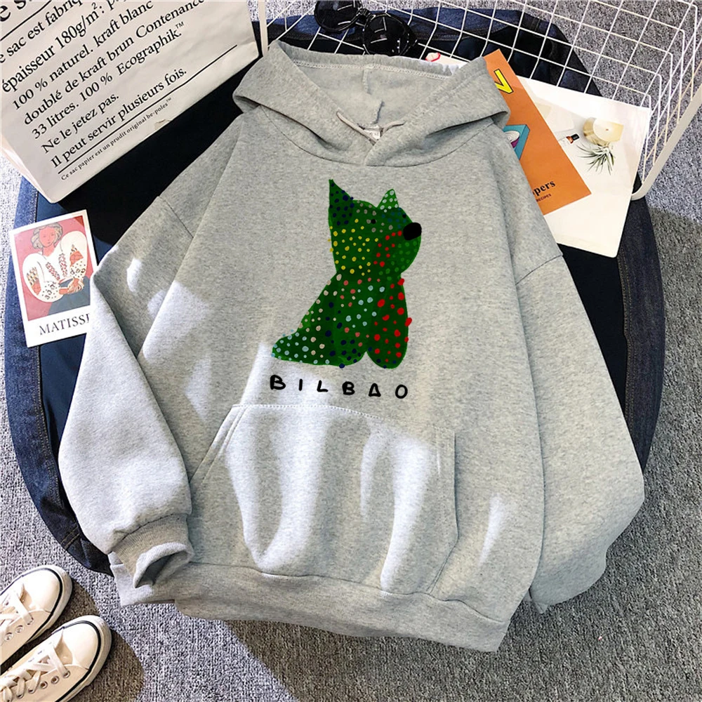 

Толстовка женская с капюшоном в стиле «Бильбао»