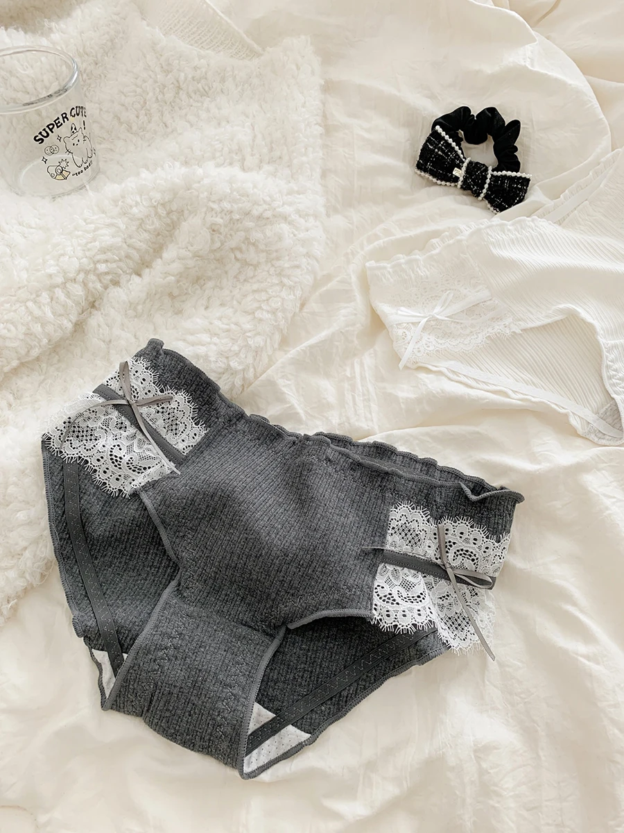 Xiaomiwu японское модное милое хлопковое нижнее белье с низкой талией для девочек