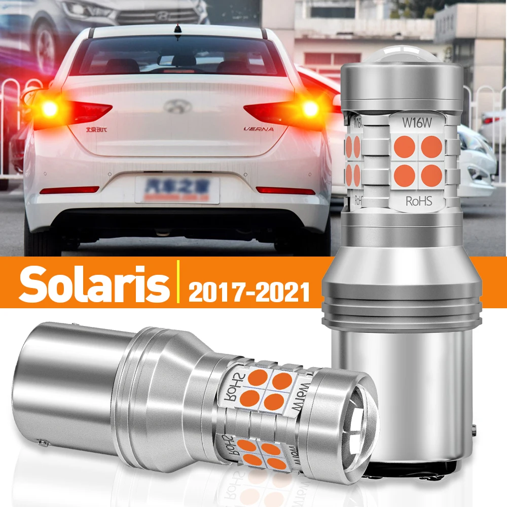 

2pcs LED Brake Light For Hyundai Solaris 2017 2018 2019 2020 2021 Accessories Canbus Lamp