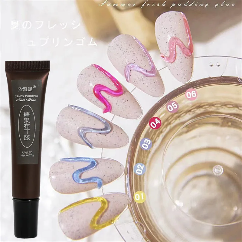 Гель-лак Твердый для дизайна ногтей 20 мл |