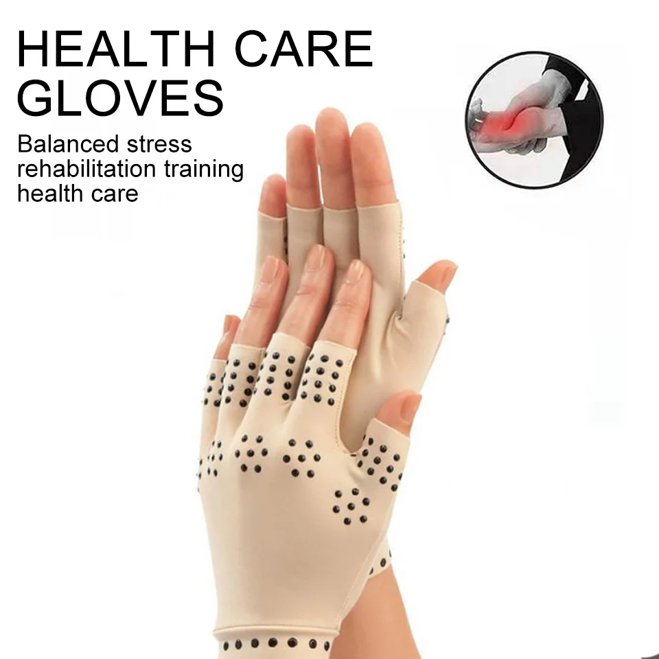 1 пара медные медицинские перчатки от артрита