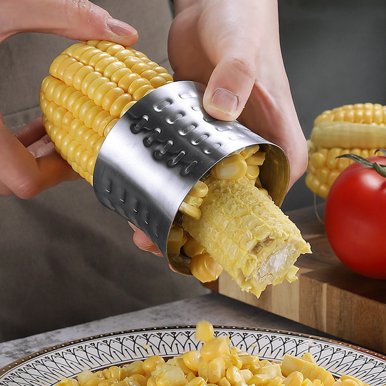 

Cooking Tools Kitchen Accessories Cob Remover Corn Stripper Peeler Cob Cutter Thresher Corn Stripper Fruit Vegetable Tools