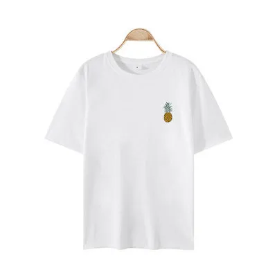 autumn Women T Shirt  Letter Print Friends T-shirt Casual Short Sleeve O Neck Female 2021