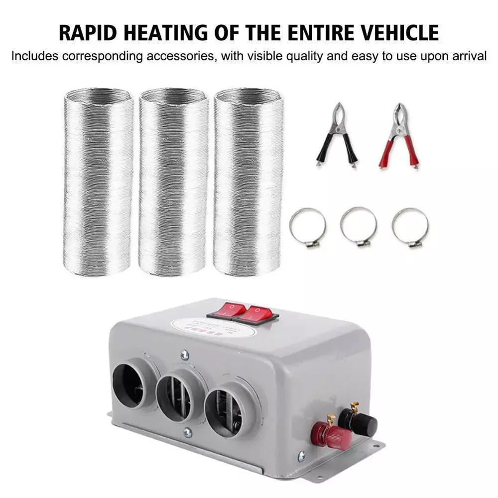 800 Вт автомобильный вентилятор 12 В/24 В обогреватель сушилка мощный быстрый нагрев